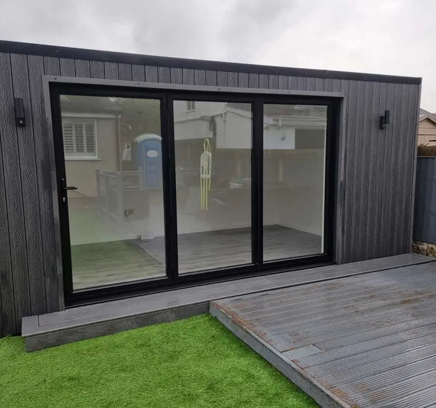 garden room chester grey composite sliding doors