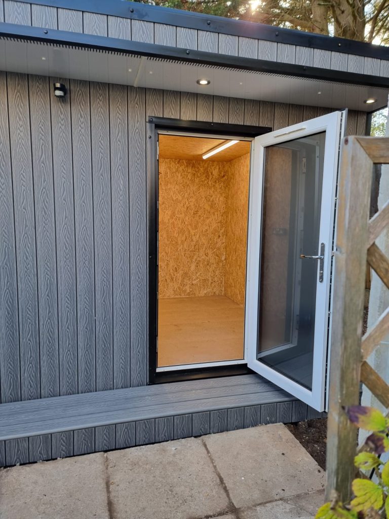 Garden Room Build Time Wirral In Progress