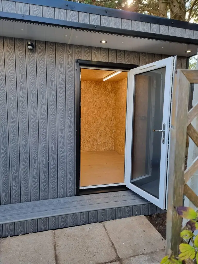 Garden Room Build Time Wirral In Progress
